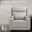 Fauteuil inclinable électrique en cuir véritable à paroi zéro avec appui-tête réglable, ports de charge USB et Type-C-131256408