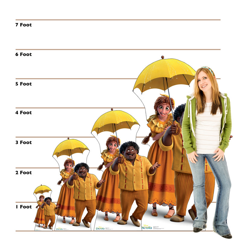 48'' Pepa & Felix Encanto Cardboard Standup