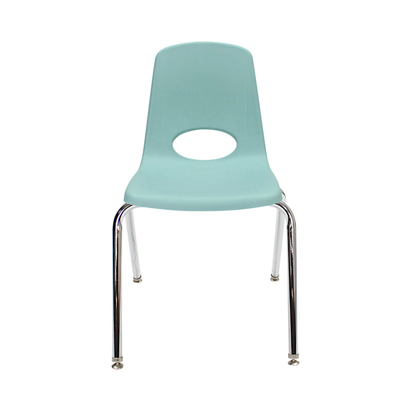 Chaise de classe empilable, Seafoam