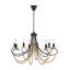 Lustre classique / classique à 8 lumières de 29,5 po de large Latmat