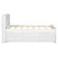 Lit plateforme simple avec tête de lit, USB, lit gigogne simple et 3 tiroirs-1452189694