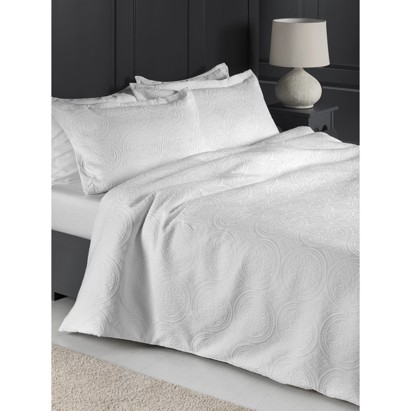 Rubalcava Cotton Geometric Shapes Duvet Cover Set with Pillowcases Included, Double Duvet Cover + 2 Standard Pillowcases