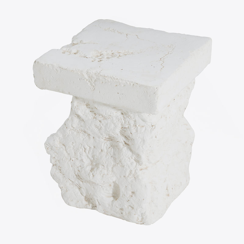 Table d'appoint d'extérieur Modern Artistry MGO, blanc