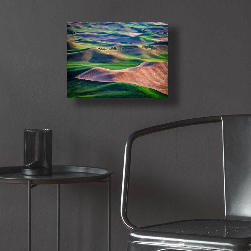 Art mural en verre acrylique «Run» par Rick Berk par Latitude Run®, H 12 po x l 16 po x P 0,13 po