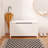 Kids Wooden Toy Box Storage with Safety Hinged Lid Kid Storage Box Entryway Cabinet-97825934