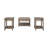 Mendonca 3 - Piece Living Room Table Set-59402504