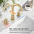 Widespread Bathroom Faucet 3 Hole, 2-handle 8 nch Bathroom Sink Faucet-115313410