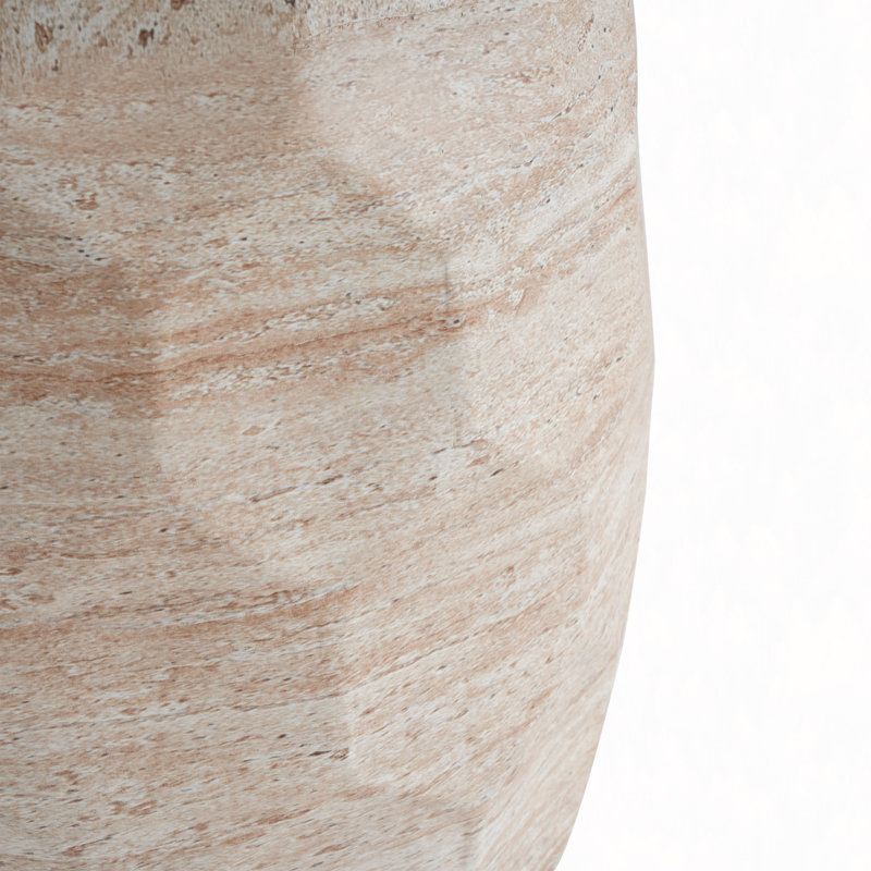 Outdoor/Indoor Lightweight Concrete Side Table