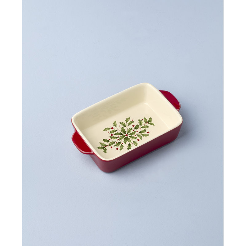Holiday Rectangular Baking Dish, Small