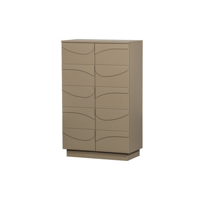 Teo Pine 2 - Door Rectangle Accent Cabinet