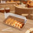 2PCS Bread Display Basket Bread Box with Lid-100137558
