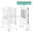 Contemporary Kitchen Helper Double Foldable Step Stool