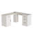 Farmhouse 59" L-Shaped Executive Desk With Drawers-1941359866