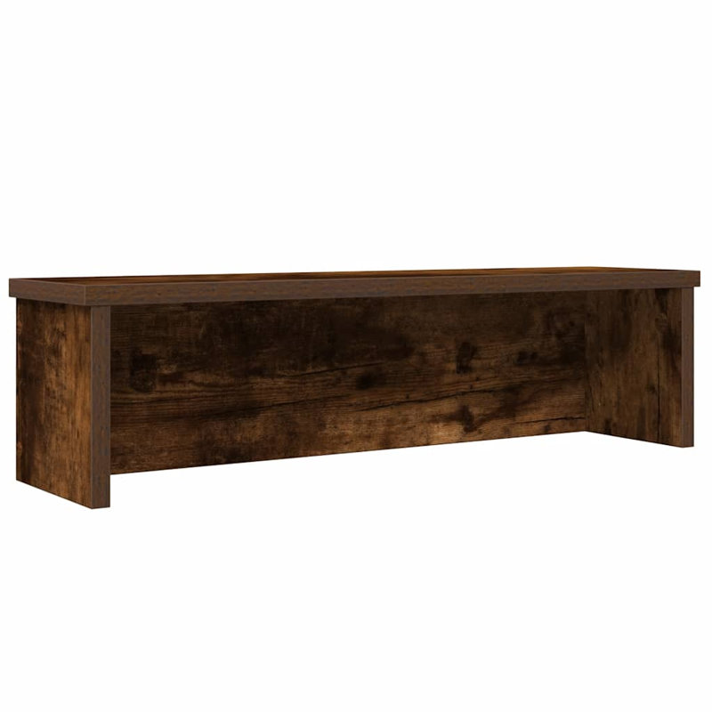 Kitchen Rack Stackable 15x16 Cm Engineered Wood, 16cm H x 60cm W x 15cm D, Smoked Oak