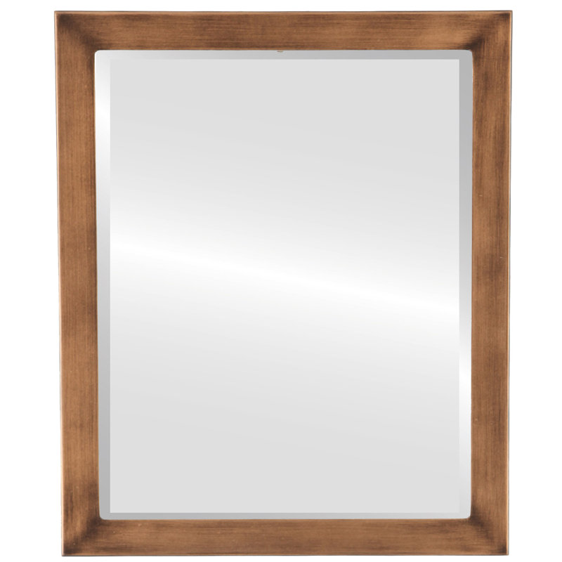 Barden Rectangle Mirror, 22" x 18", Sunset Gold