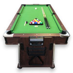 7Ft 3-in-1 Game Table – Pool Table, Air Hockey & Table Tennis with Dining Top