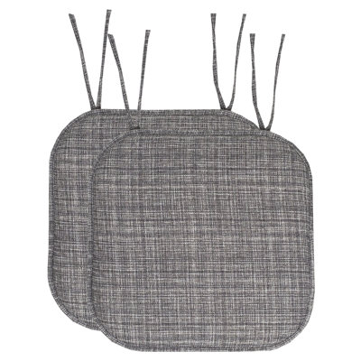 Coussin de chaise antidérapant en mousse à mémoire de forme 16 po x 16 po Aria