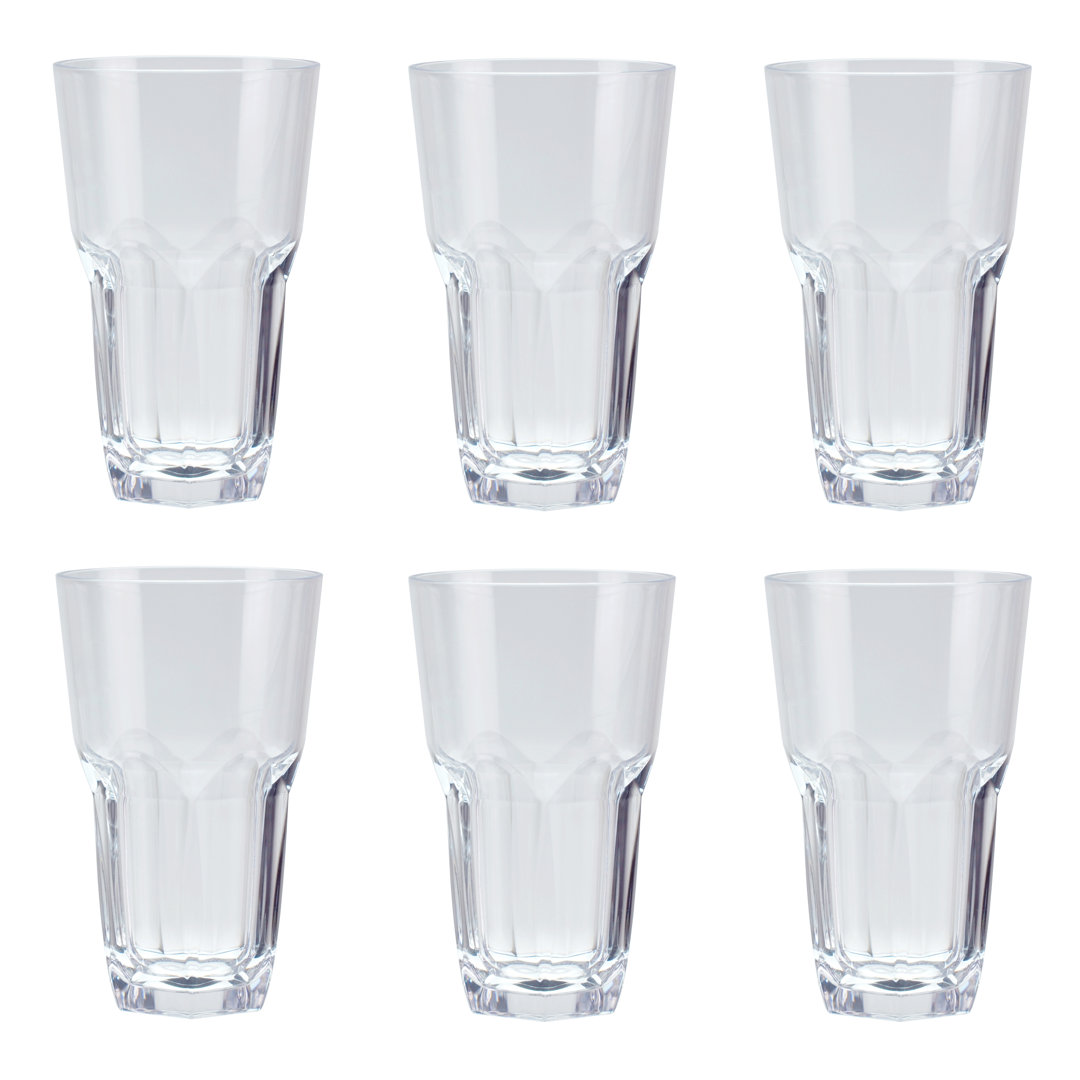 23oz. Glass Set (Set of 6) QGoods Inc.