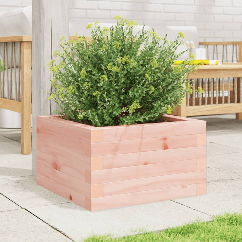 Amiela Planter Box, Black, 23cm H x 40cm W x 40cm D