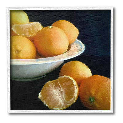 Nature morte pelée d'oranges, estampe numérique par GraffiTee Studios
