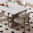 Light luxury high-end rectangular dining table set-103400166