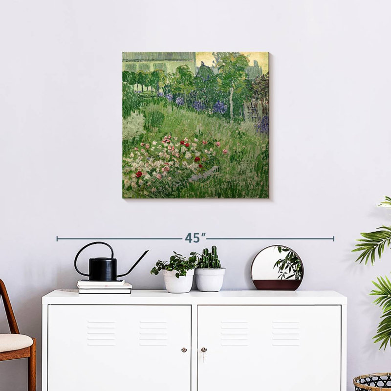 Jardin d'Alvord Daubigny, H 24 po x l 24 po