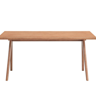 Velentina Rattan & Natural Finish Dining Table