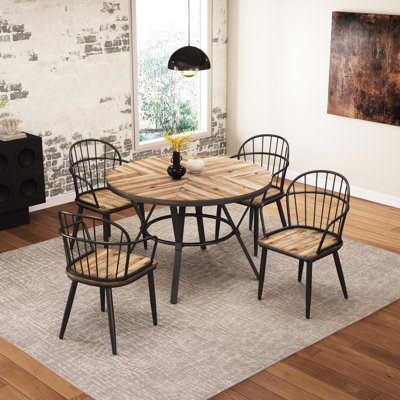 Chaises de salle à manger en bouleau pour l'intérieur