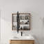 Armoire de salle de bain avec miroir