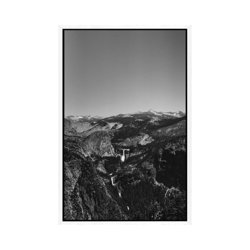 Glacier Point, Yosemite National Park III by Bethany Young - Print on Canvas, White Framed, 101.6cm H x 66.04cm W x 3.81cm D