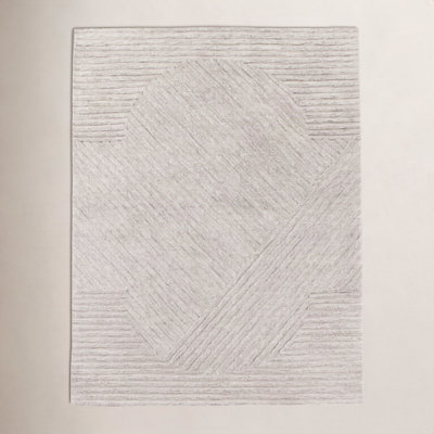 Heathered Outdoor Hand-Loomed Rug