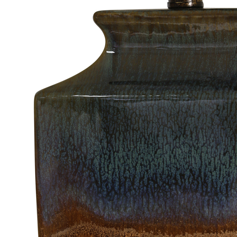 Lampe de table 32 po Amanveer, Multicolore
