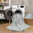 GLN Rugs Contemporary Collection - Machine Washable Modern Area Rug, Contemporary Washable Rug, Non Slip Area Rug, Abstract Living Room Rug, Bedroom Rug, Bathroom Rug (Gray Rug)-2120400060