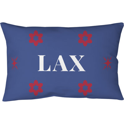 Coussin 14 po x 10 po LA