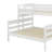 Twin XL Over Queen Bunk Bed With Ladder-613931291