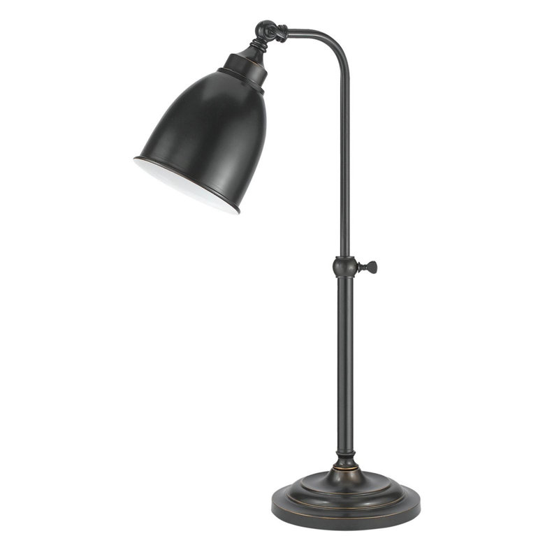 Lampe arquée 25 po Kristah, Bronze
