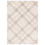 Tapis beige en coton tissé à la main et à plat Auguste-261432961