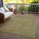 Machine Washable Indoor/Outdoor Claudian ACN1633 Sage Rug