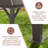 Double-Top 12 Ft. W x 10 Ft. D Hardtop Patio Gazebo with Polyester Curtains and Nettings