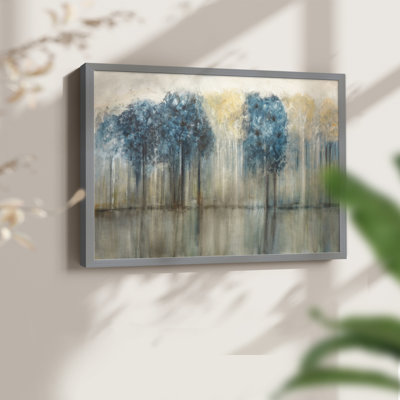 Tree Line - Impression encadrée - Restickable