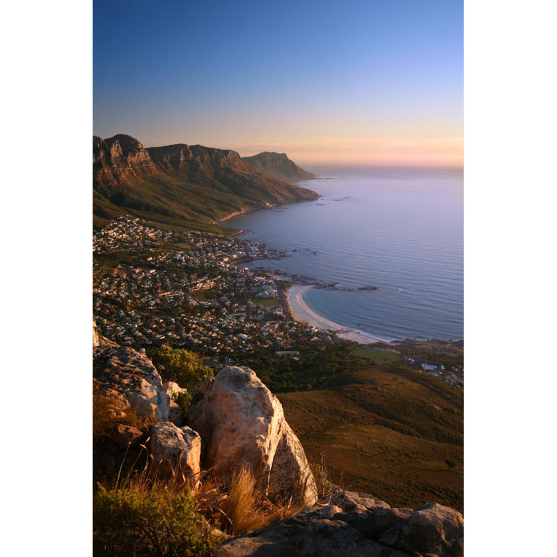 Camps Bay by StuartApsey - Wrapped Canvas Print, 46cm H x 30cm W