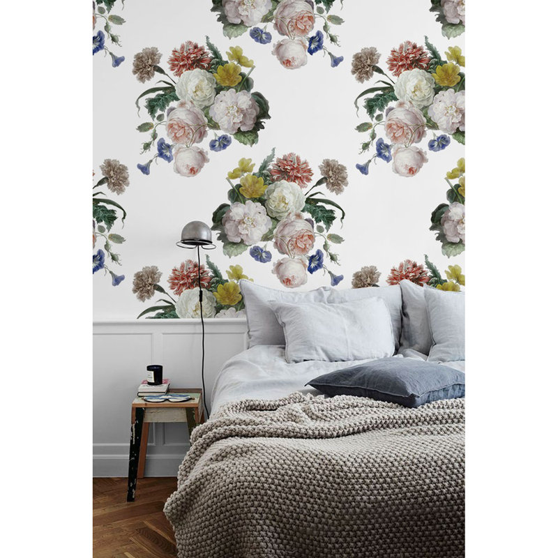 Keziyah Matte Peel & Stick Mural, 250 x 250cm