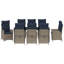 Patio Dining Set with-1985685491-1985685260