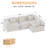 Boneless Celiot 4 - Piece Upholstered Sectional-39801950