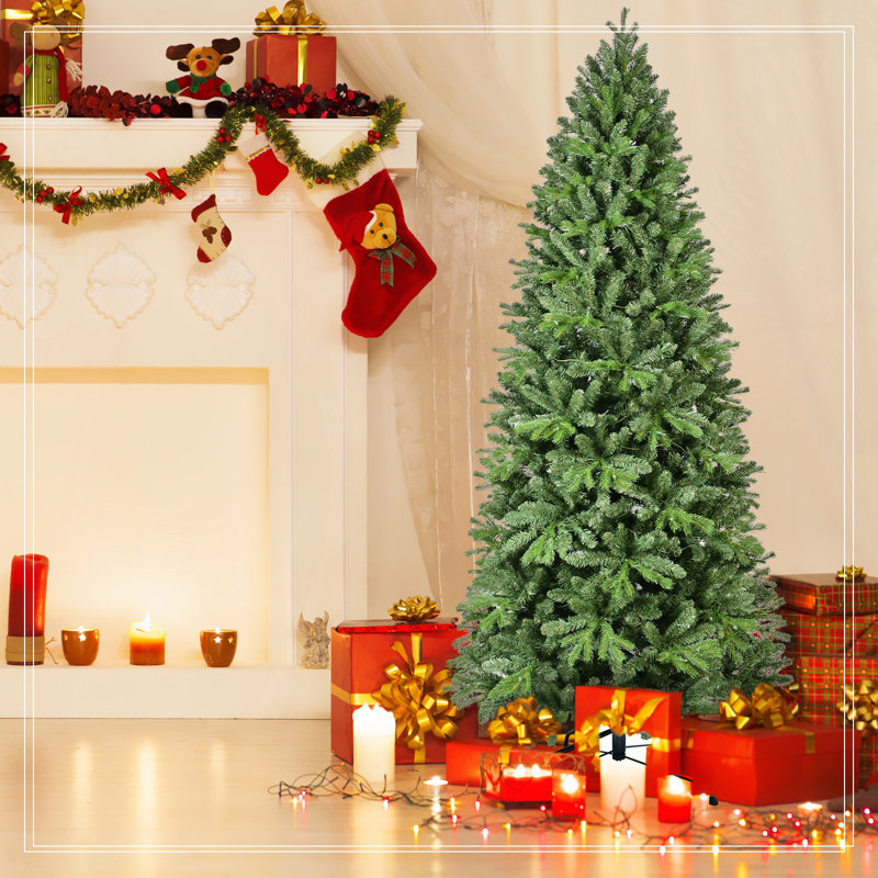 Arbre de Noël 8 pi avec embouts en PE + PVC 1847