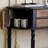 Retro Art Console Table with Drawers
