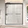 56 In. - 60 In. W X 76 In. H Semi-Frameless Double Sliding Shower Door