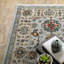 Tapis bleu clair / beige Hovis-1323751645