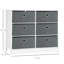 Toughkenamon 72 cm W Chest of 6 Drawers