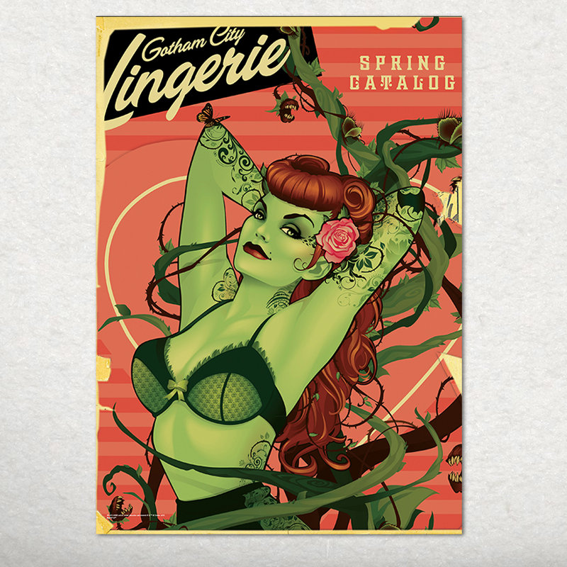 DC Comics Bombshells (Poison Ivy) MightyPrint Wall Decor